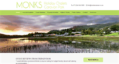 Desktop Screenshot of monkscaravan.co.za